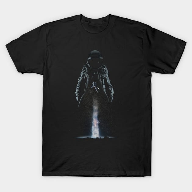 Astronaut Space T-Shirt by maxha